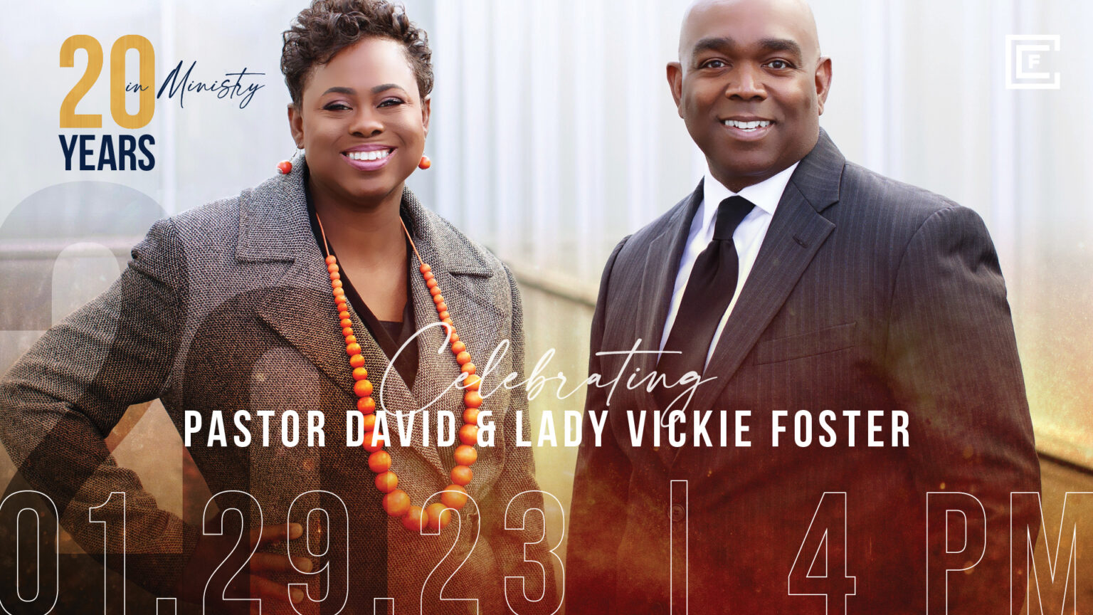 Pastor David Foster 20 Years Of Ministry - Faith City Church