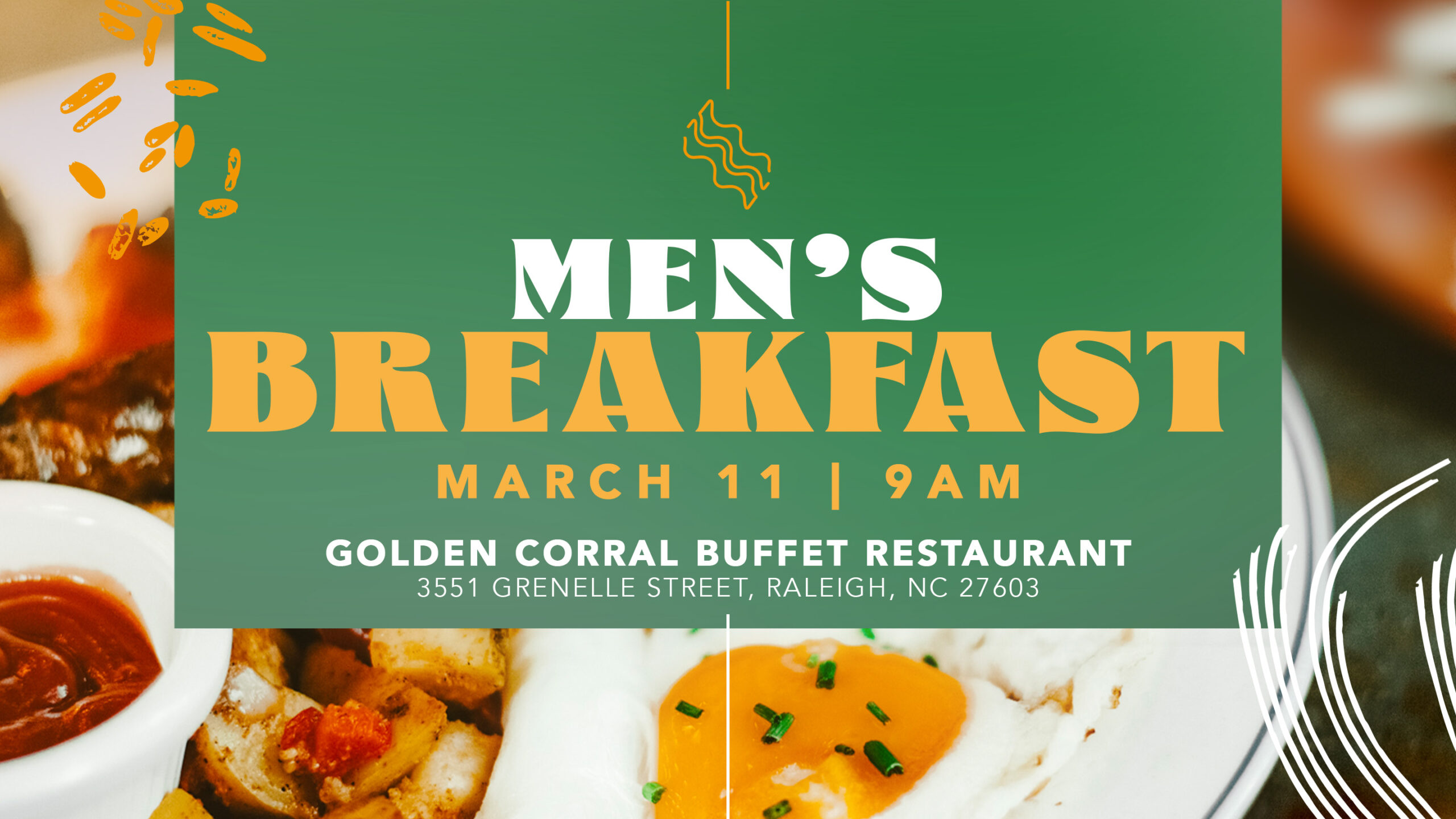 Men's Breakfast graphic