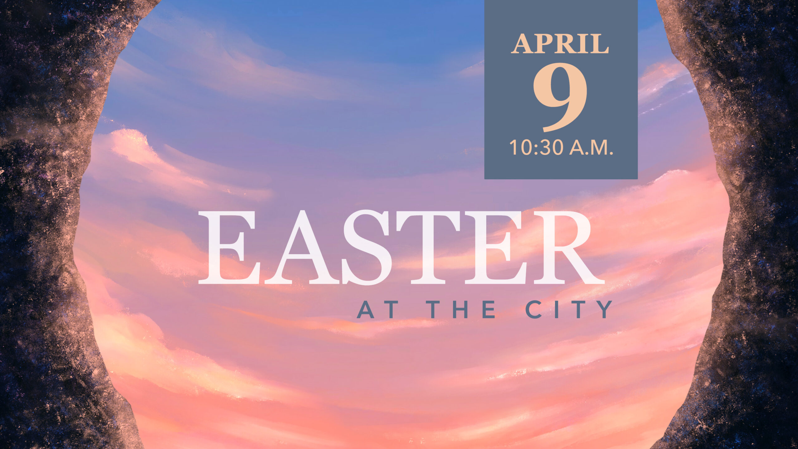 Easter at the City graphic