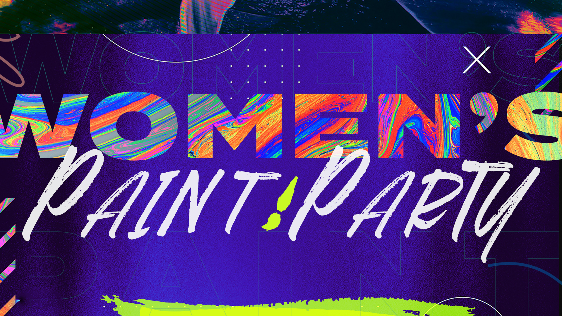 Women's Paint Party graphic